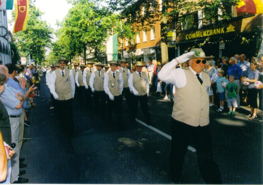 Büdericher Schützenfest 1905